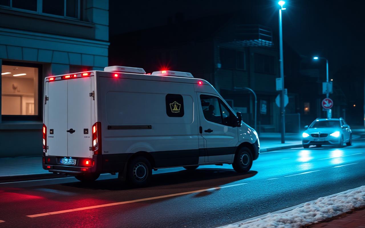 Camionnette d'intervention Rapid'Secours